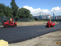 August 2016 - Placement of asphalt for the JCMUA south entrance